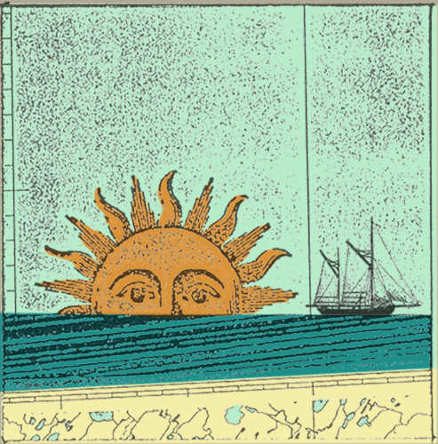 Sunny Days II by The Red Sable Studio  Image: Digital Collage is a lot of fun to create, but I still like to make actual Collages. It is a pleasure to do both.