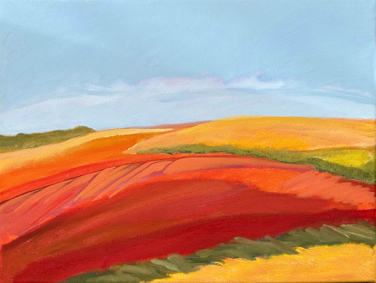 Oklahoma Sloping Field by Patti Morgan, Image 1.