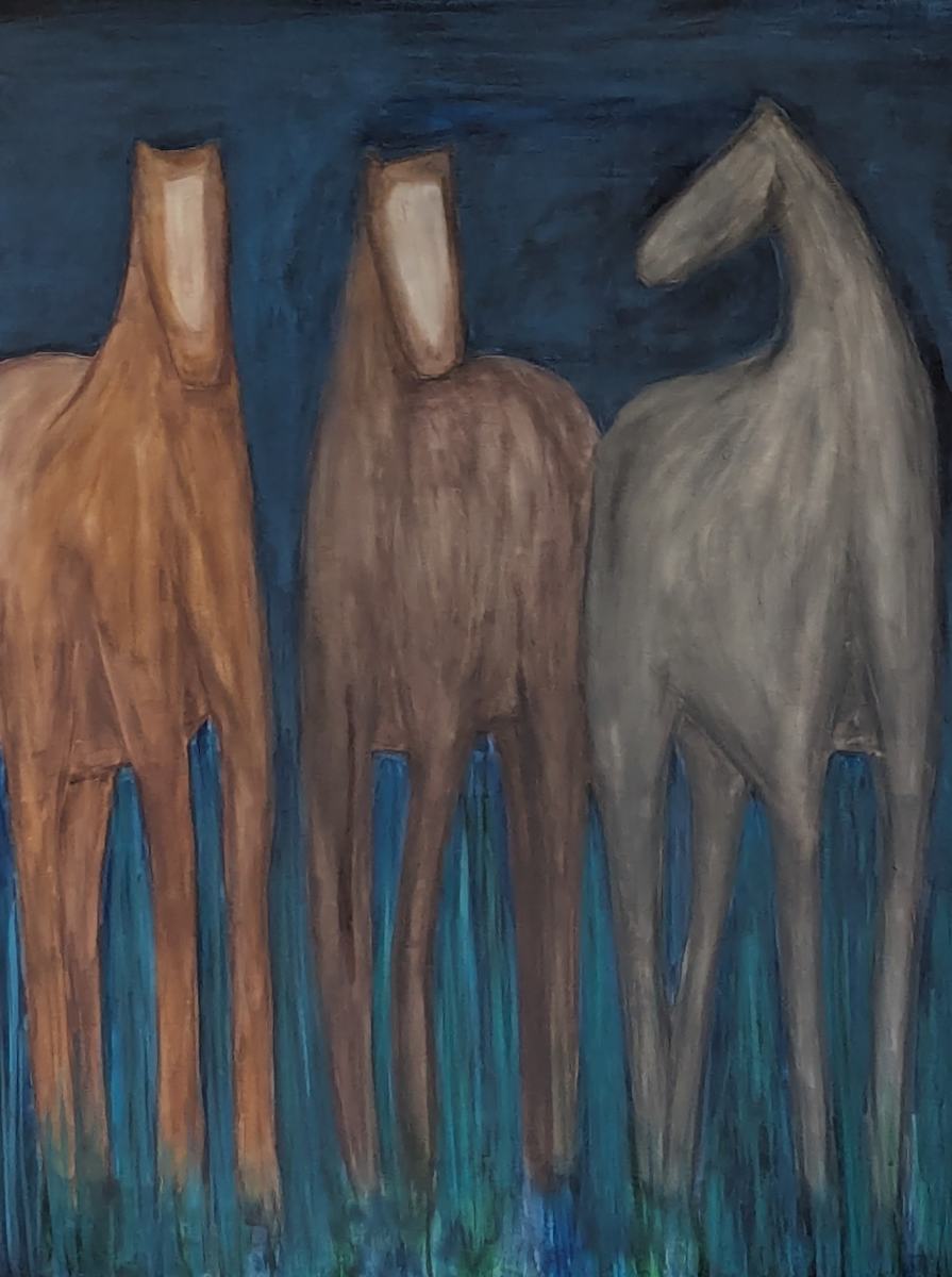 Serene Meadow of Kindred Spirits by robyn parker feehan 