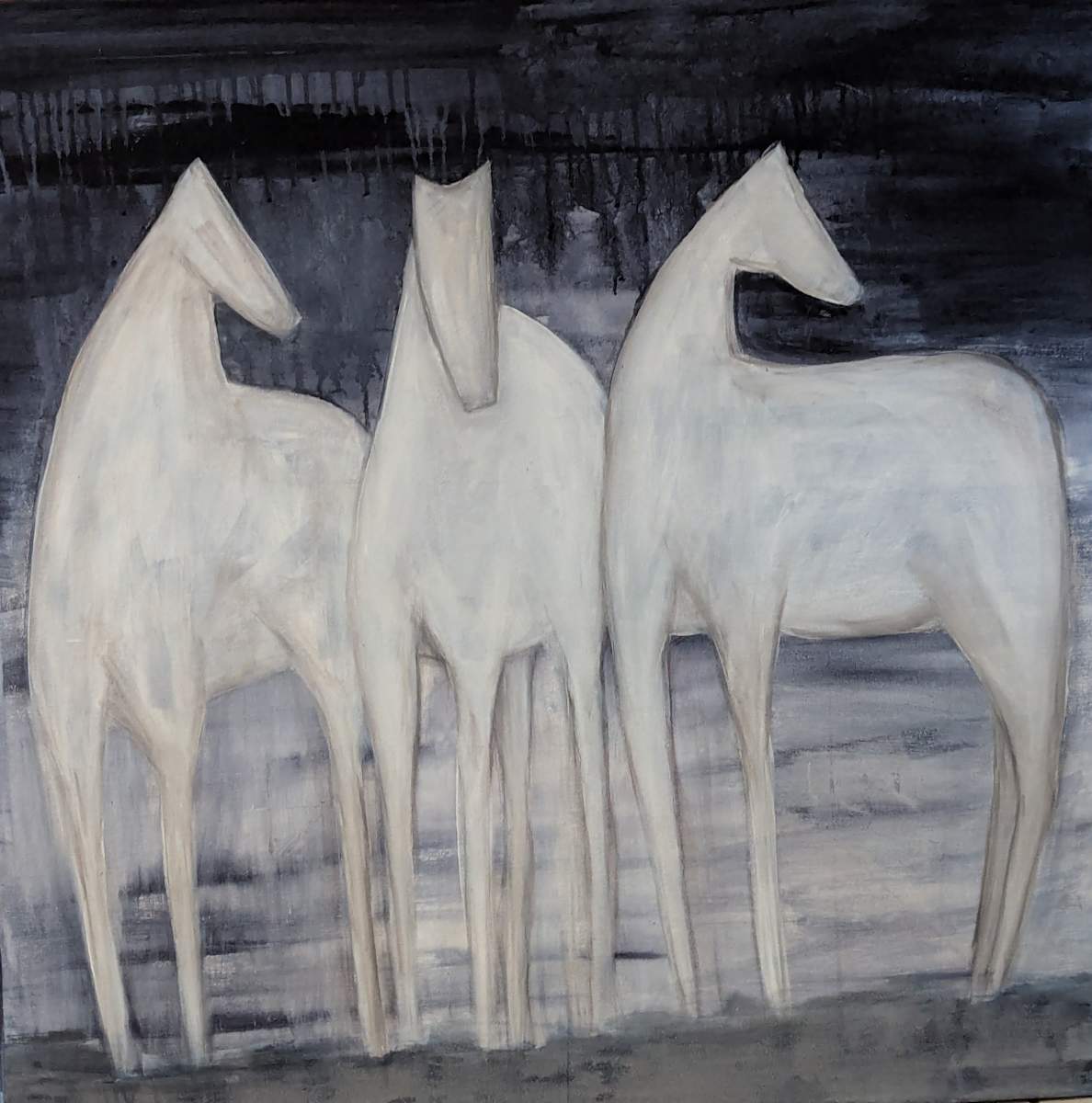 Currents Beneath Silent Hooves by robyn parker feehan  Image: Currents Beneath Silent Hooves