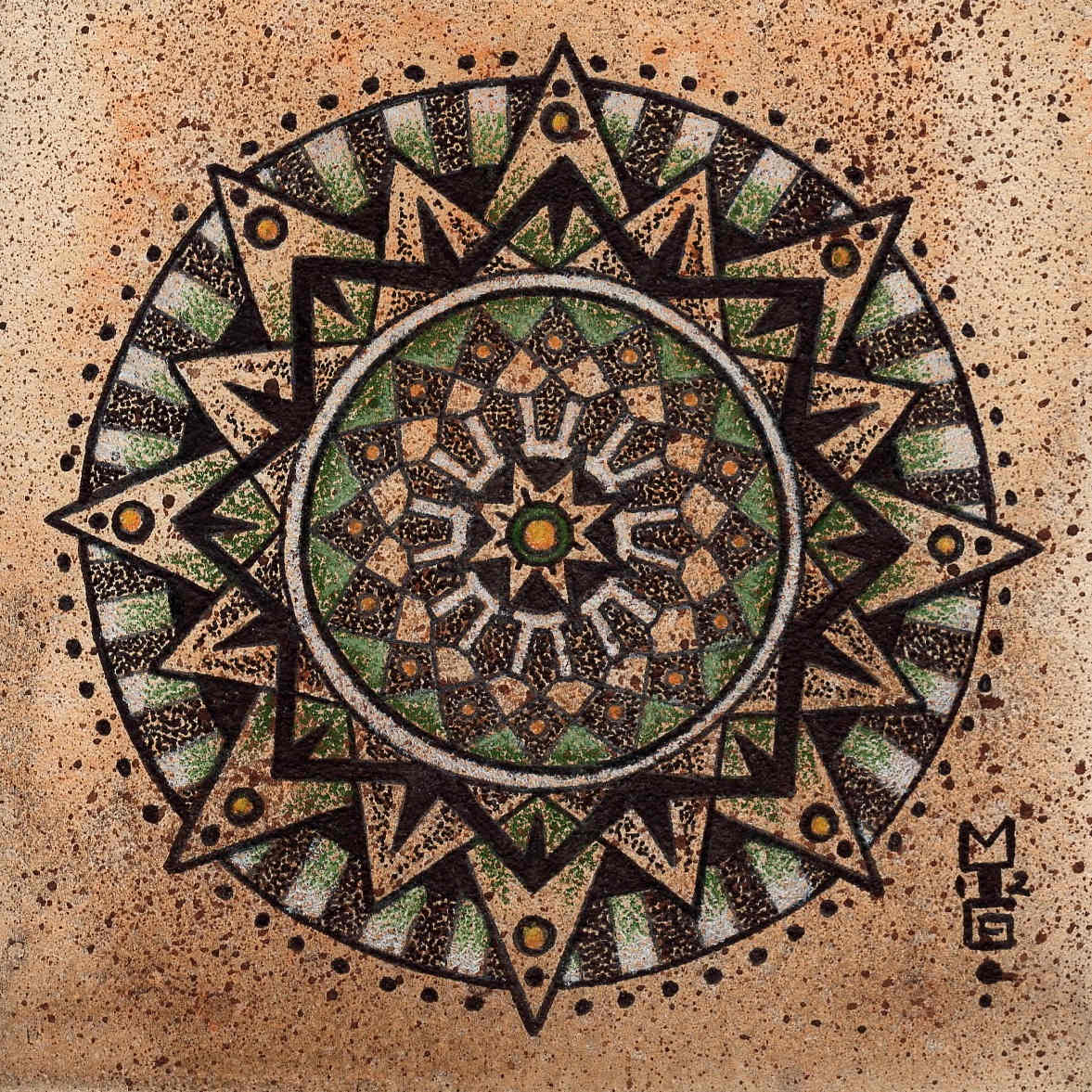 Sandthorn Mandala by Michael T. Gardner, Image 1.