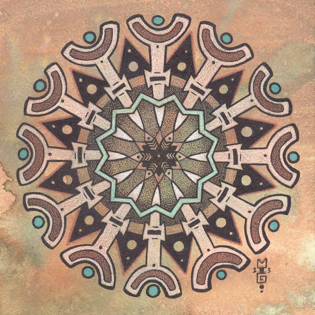 Southwest Mandala by Michael T. Gardner, Image 1.