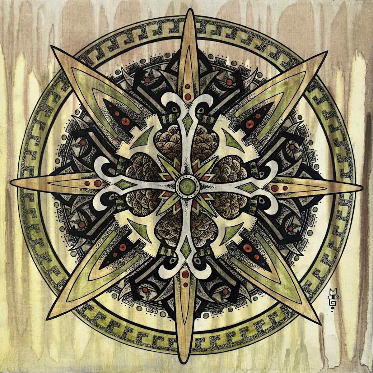 Bamboo Mandala by Michael T. Gardner, Image 1.