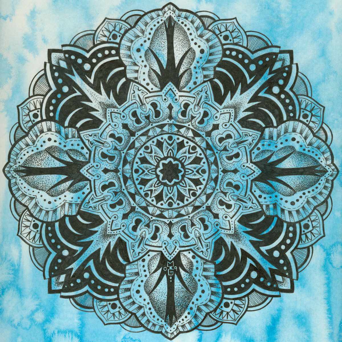 Mandala Flower by Michael T. Gardner 