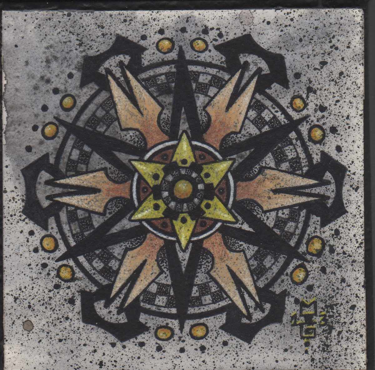 Split Star Mandala by Michael T. Gardner, Image 1.