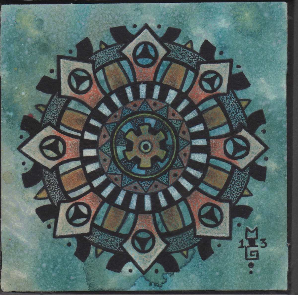 Tri-Span Mandala by Michael T. Gardner, Image 1.