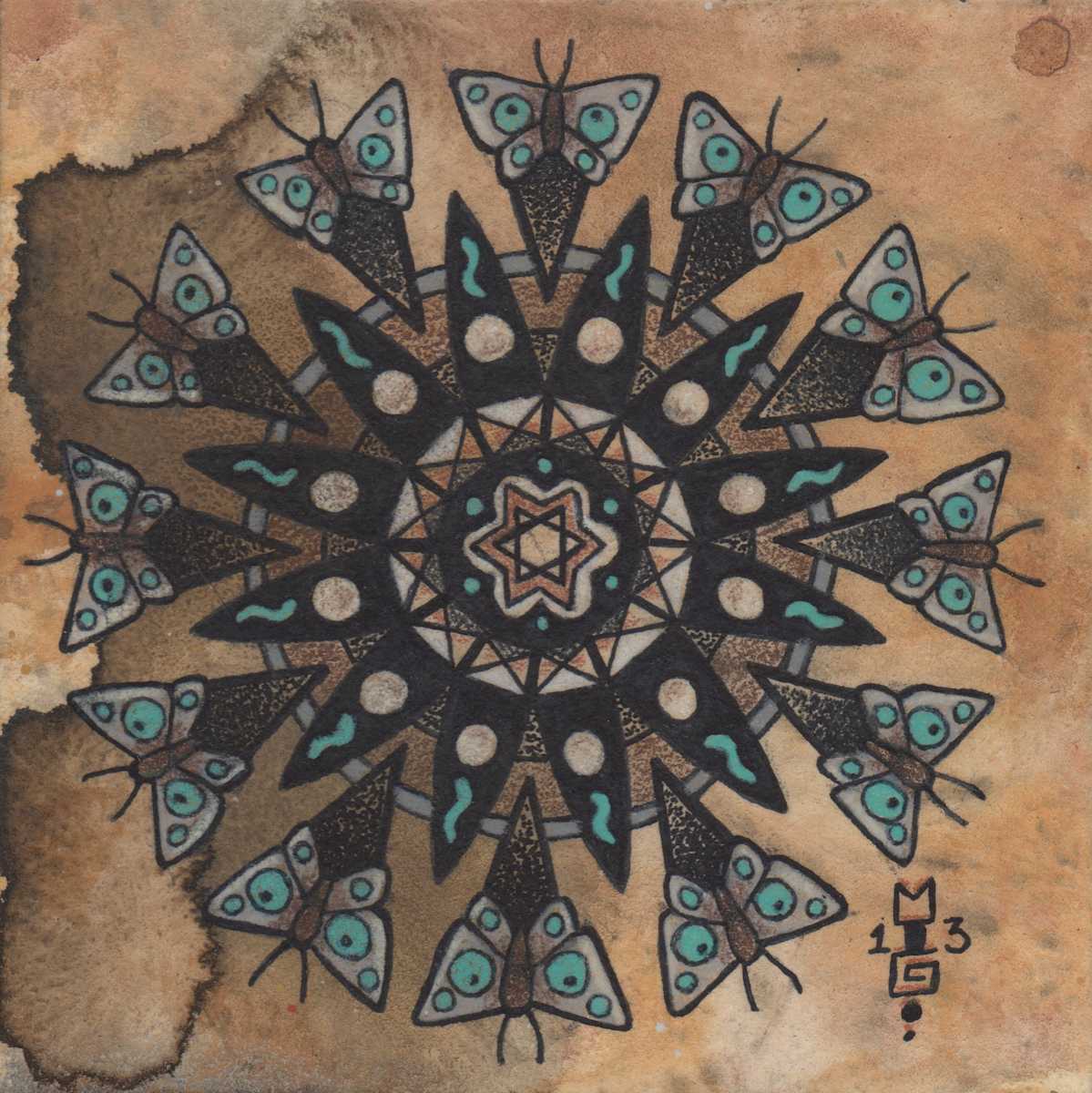 Heterocera Mandala by Michael T. Gardner, Image 1.