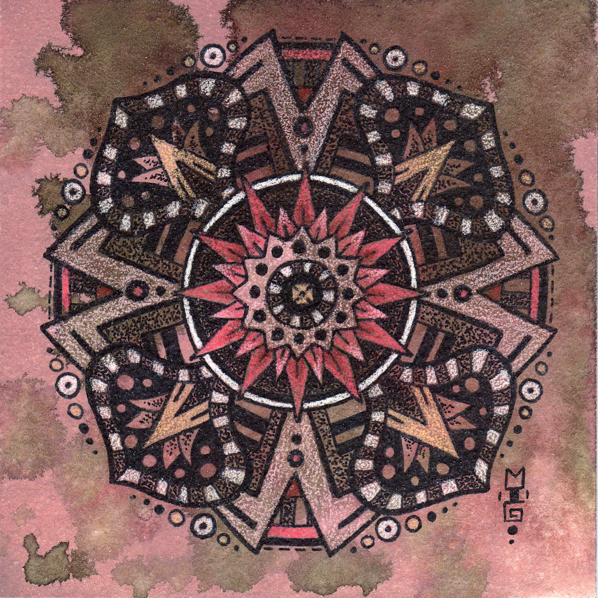 Primrose Mandala by Michael T. Gardner, Image 1.