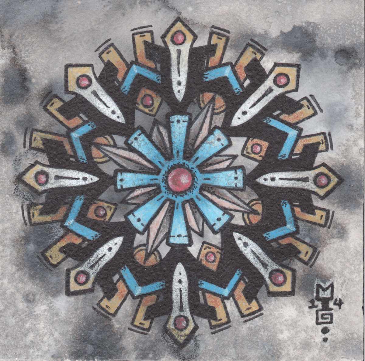 Blue Shutterlock by Michael T. Gardner, Image 1.