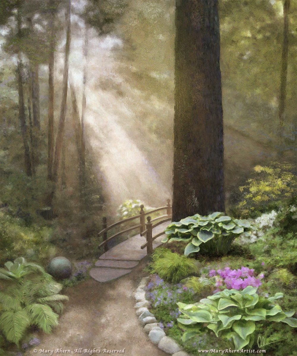 Woodland Sunshine by Mary Ahern 