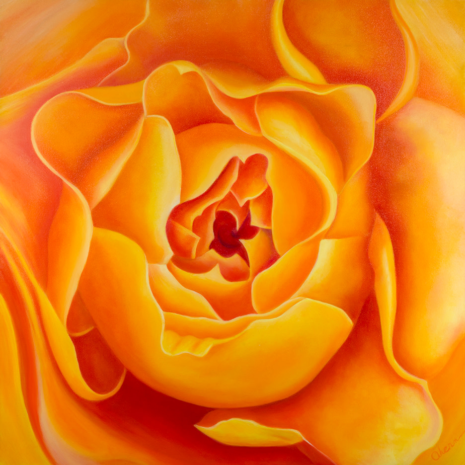 Just Waiting - Free Spirit Rose Bud by Mary Ahern 