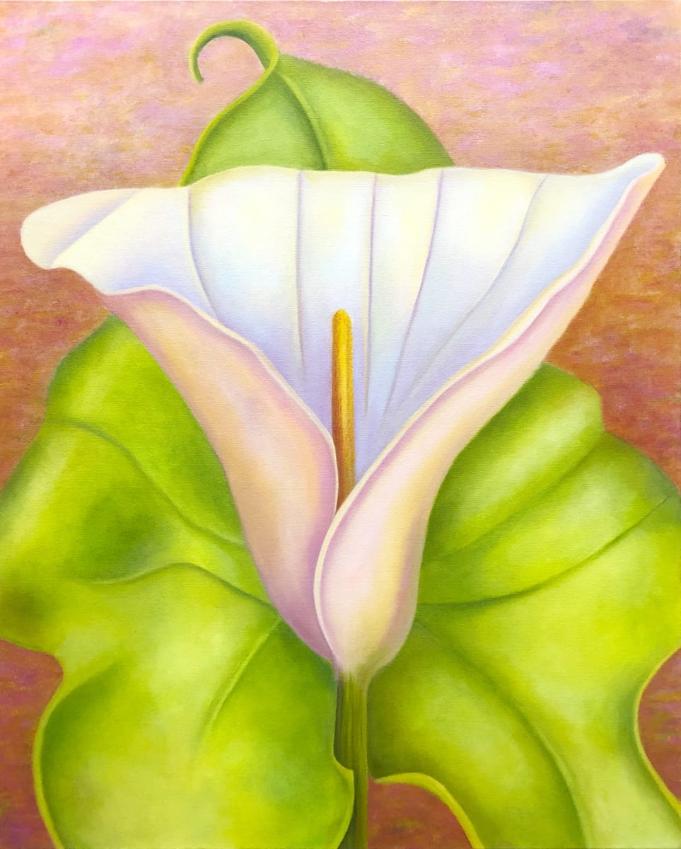 Dance With Me - Calla Lily by Mary Ahern 