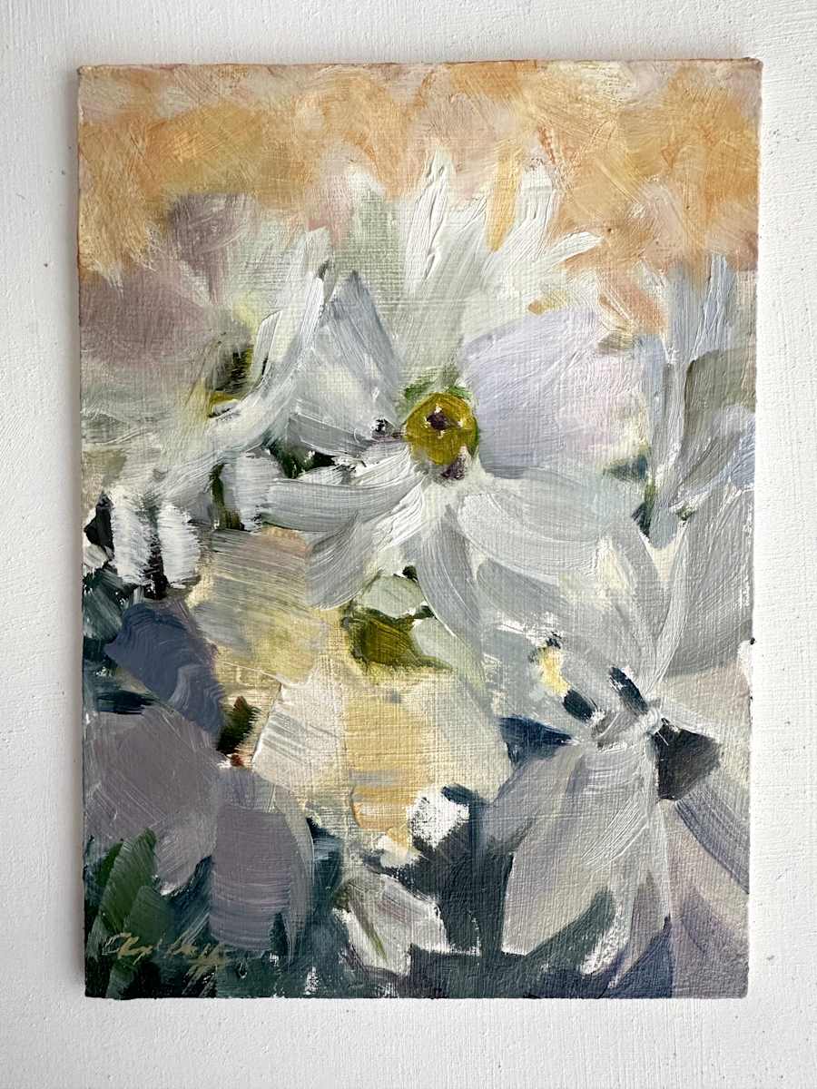 Daisies Don't Lie by Angela Tommaso Hellman - Fine Art 