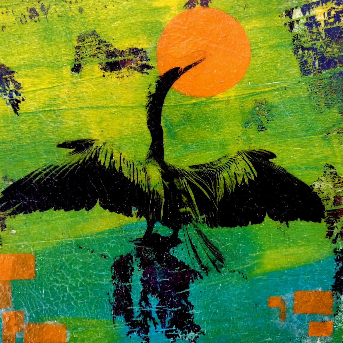 Warmth in Lime by Lisa Ruch, Image 1.