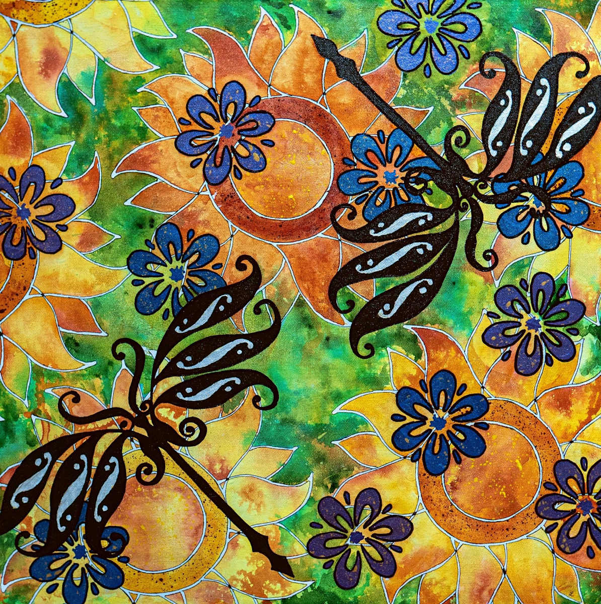 Dragonflies by Lisa Ruch 