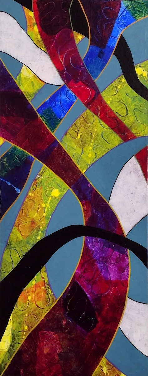 The Journey Continues by Lisa Ruch  Image: Hung in a vertical orientation