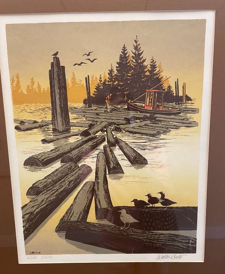 Log Jam by Walton Butts, Image 1.