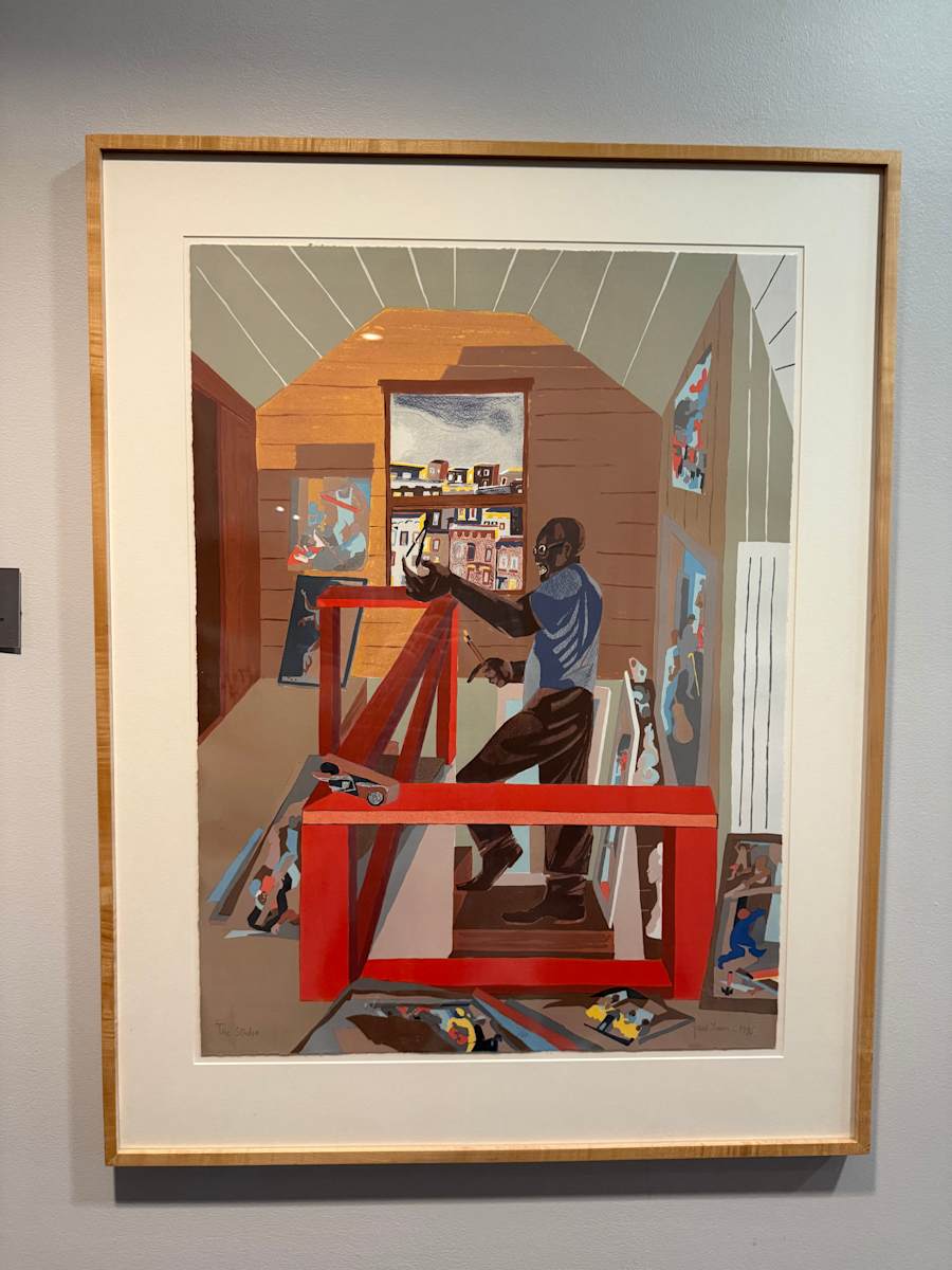 The Studio by Jacob Lawrence, Image 1.