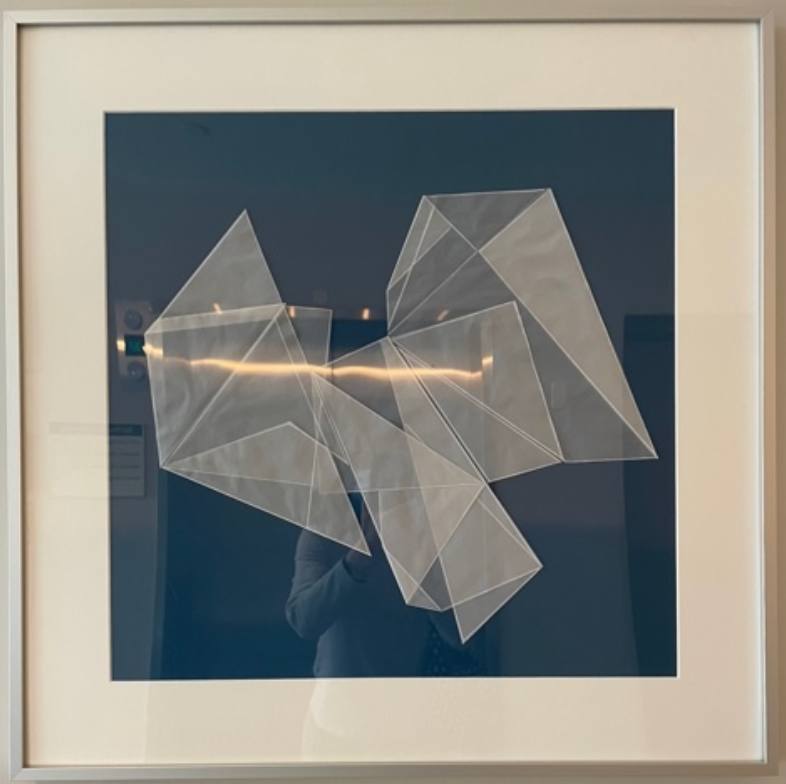 Folded Over Blue I by Anne Hirondelle, Image 1.