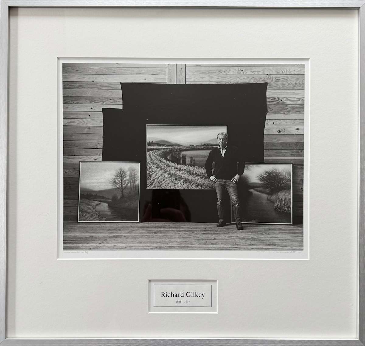 Richard Gilkey Portrait by Mary Randlett, Image 1.