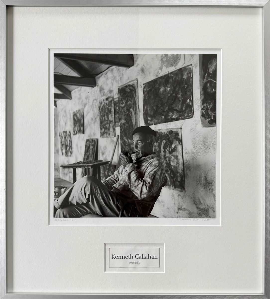 Kenneth Callahan Portrait by Mary Randlett, Image 1.