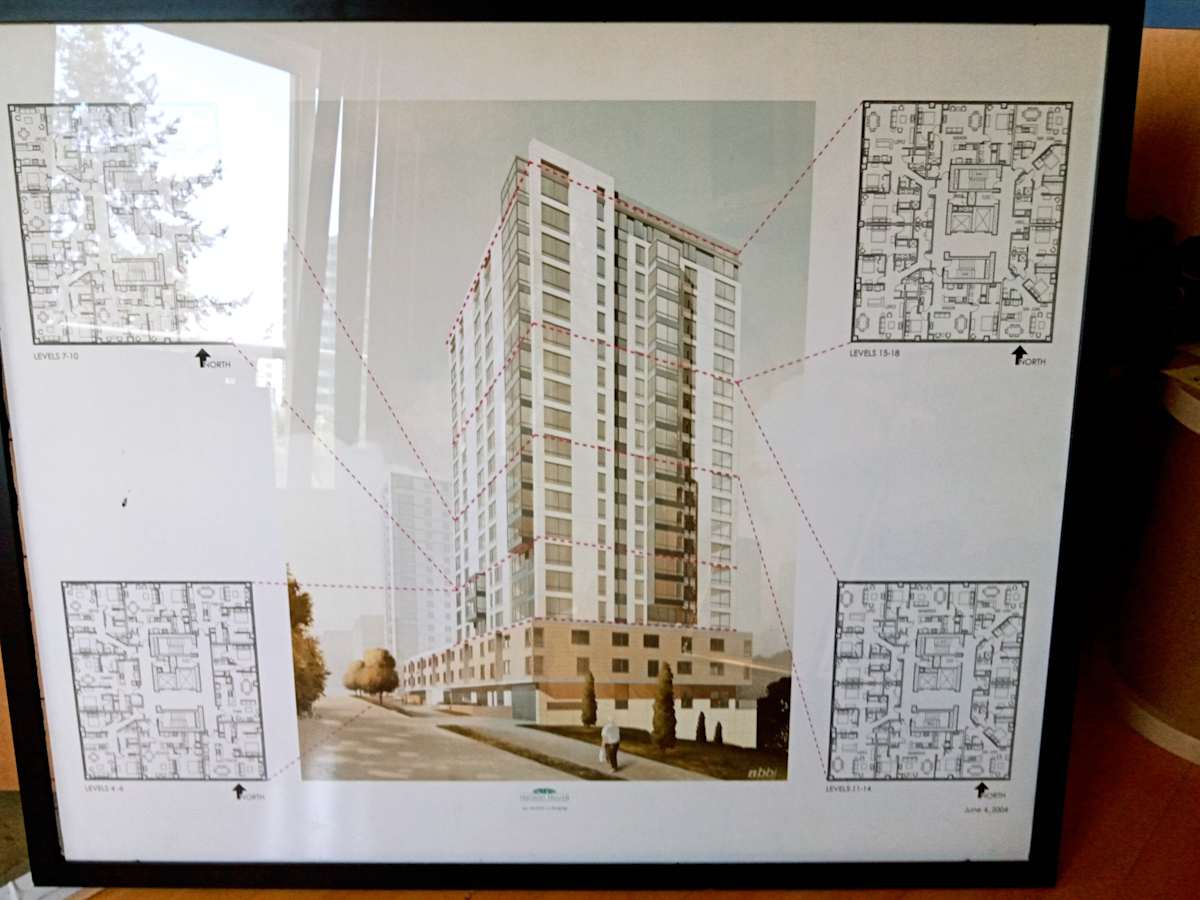 North Tower Architectural Rendering, Image 1.