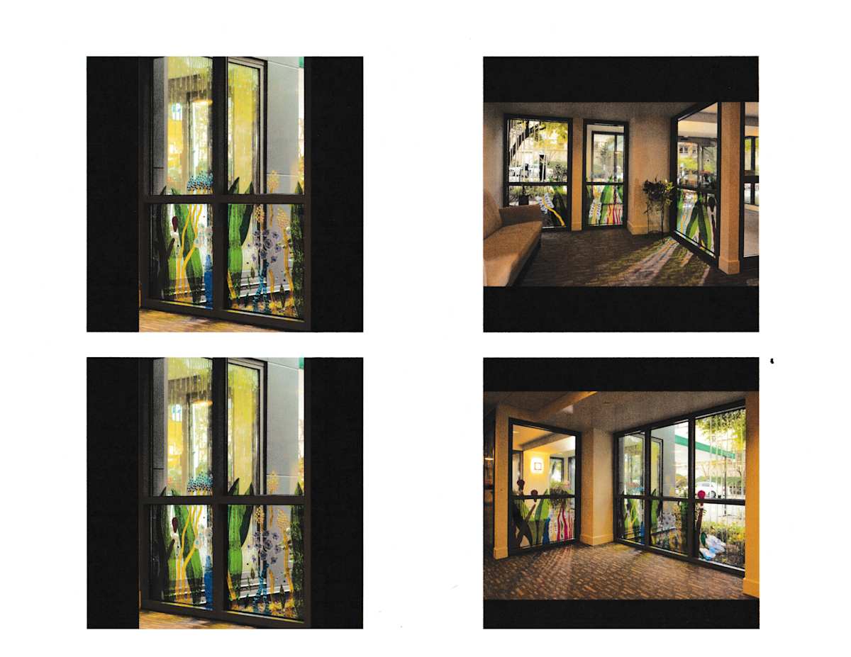 Untitled (Northwest landscape), #1 – #20 by Paul Marioni  Image: Original installation -- part views
