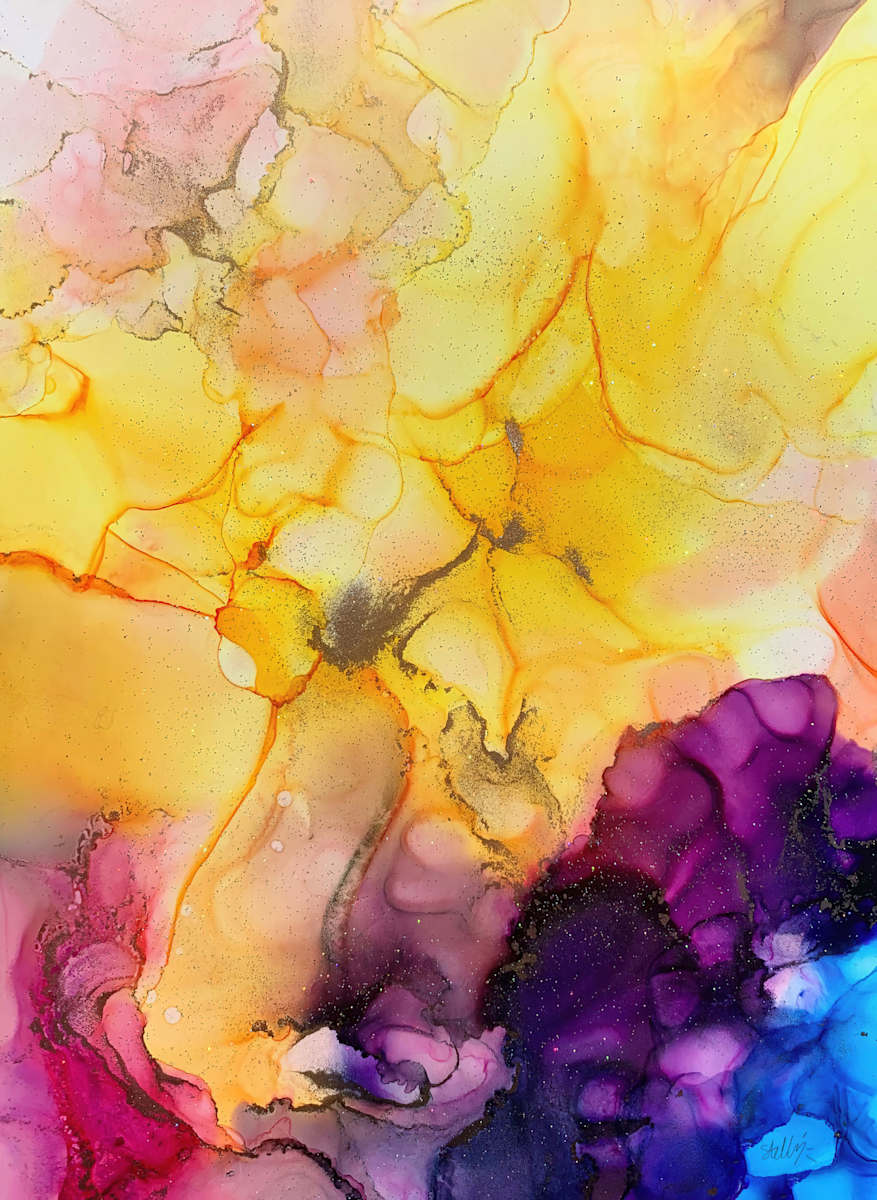 Daffodil Patch by Stella Robinson Lightheart 