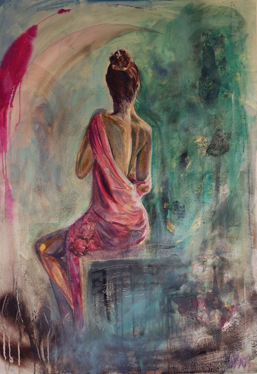 La vie en rose by Natascha Nigg Art 