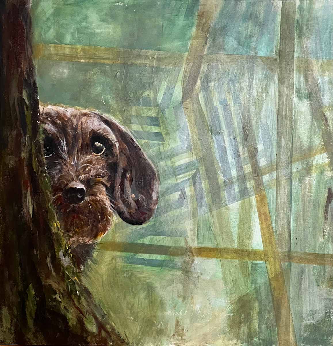 Waldi undercover by Natascha Nigg Art 