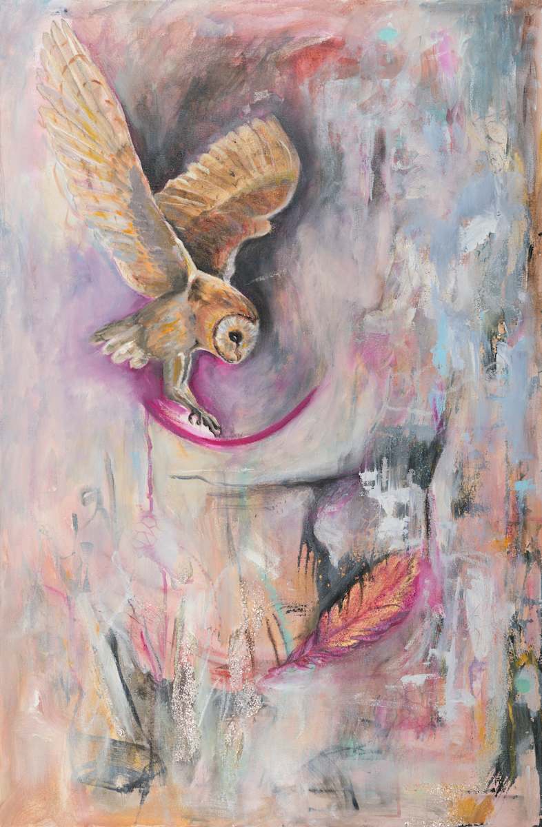 Catch of the golden Feather by Natascha Nigg Art 