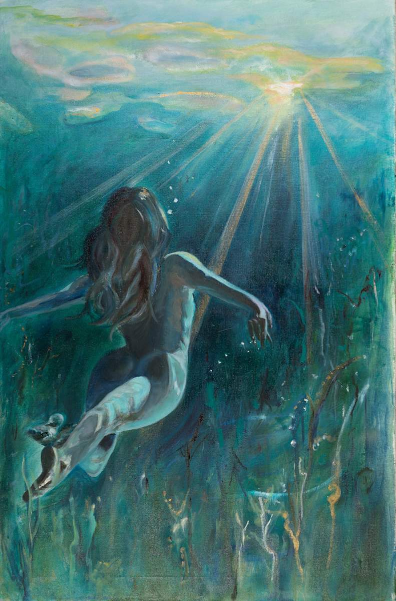 Towards the Light by Natascha Nigg Art 