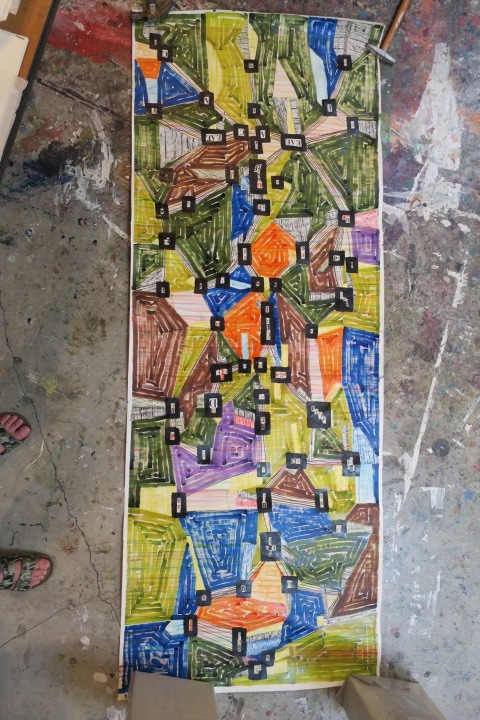 proximities (score) - chinati by Steve Roden 