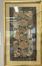 Embroidery 006  Image: Embroidered Panel of Flowers