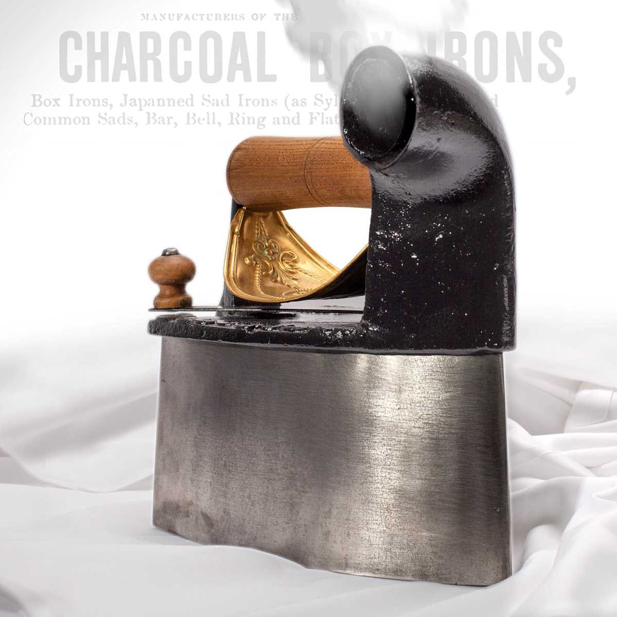 Charcoal Box Iron by Peter Tertzakian, Image 1.
