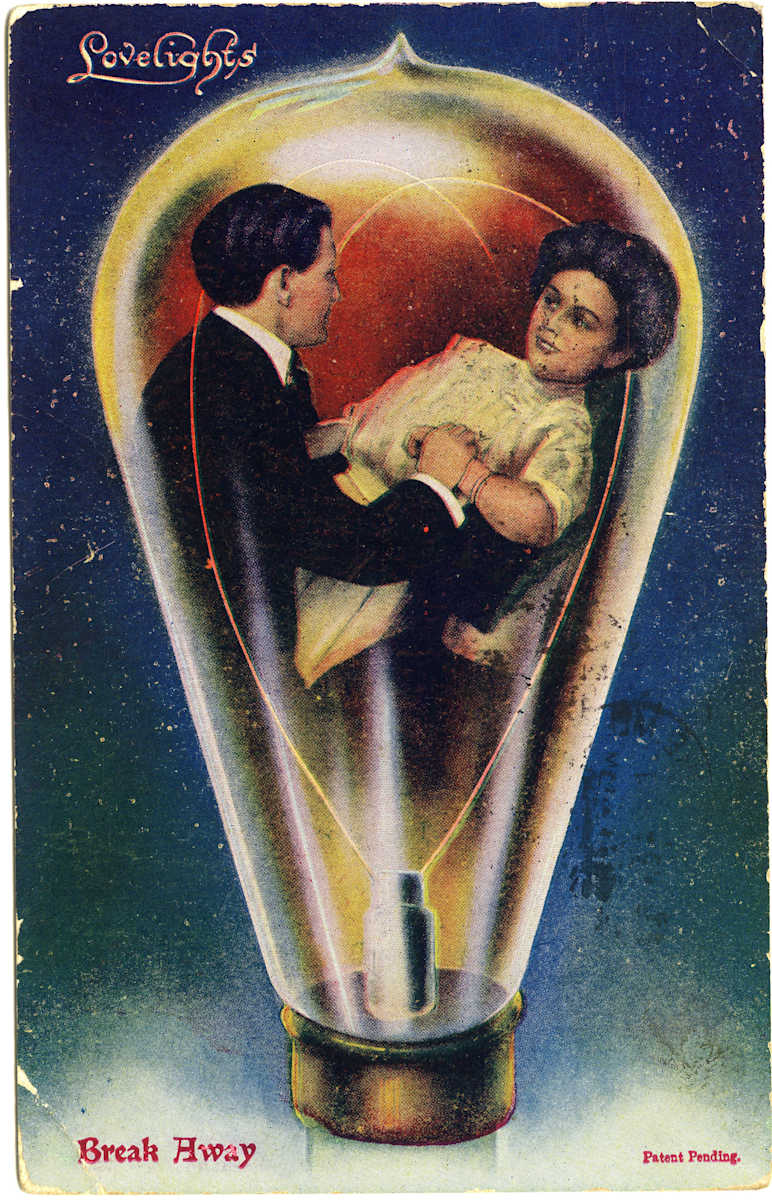 Lovelight Postcard Reproduction by Peter Tertzakian, Image 1.