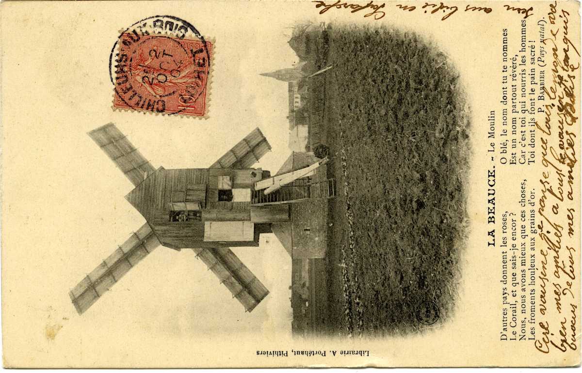Le Beauce Windmill, 1904 by Peter Tertzakian, Image 2.