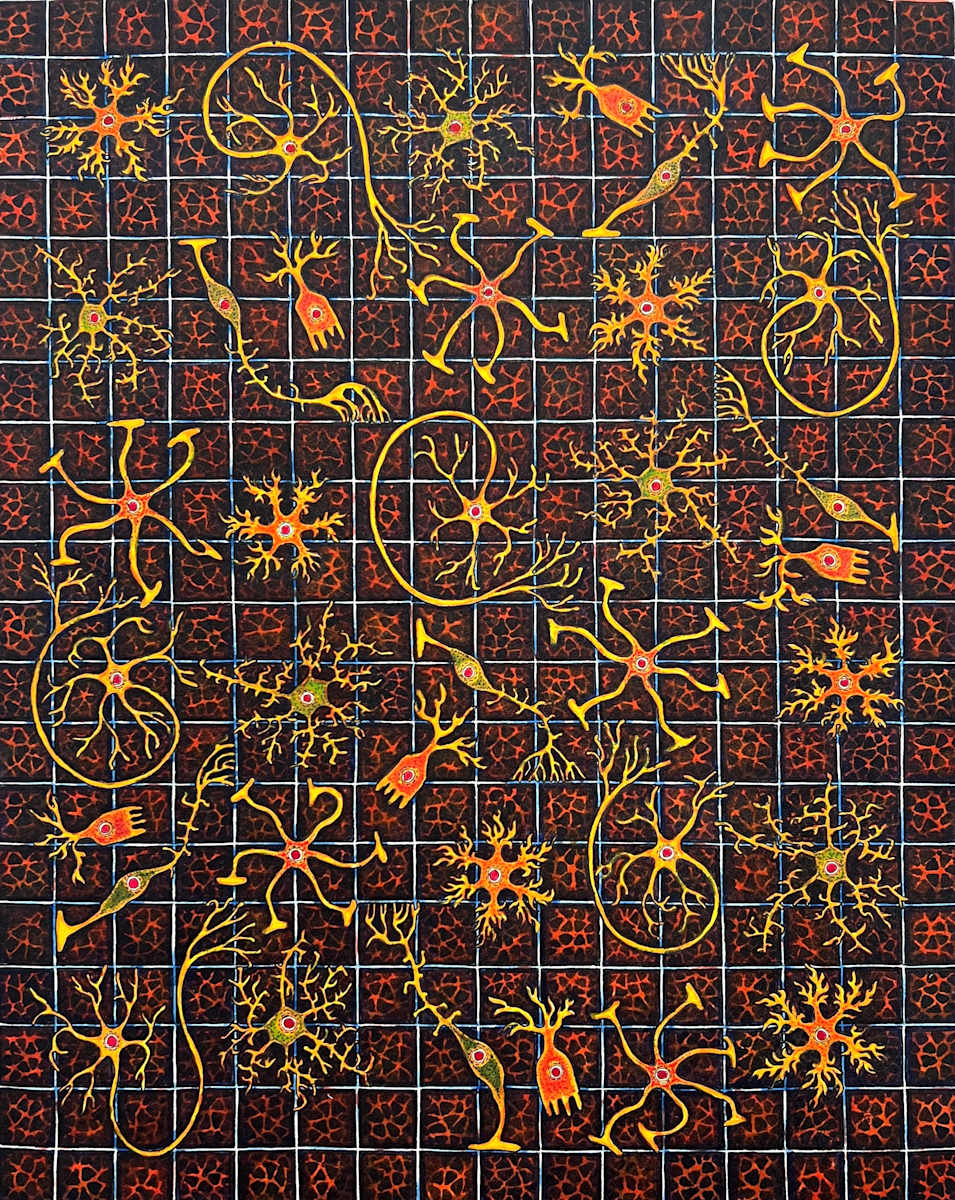 Composition- Brain by Shanthi Chandrasekar, Image 1.