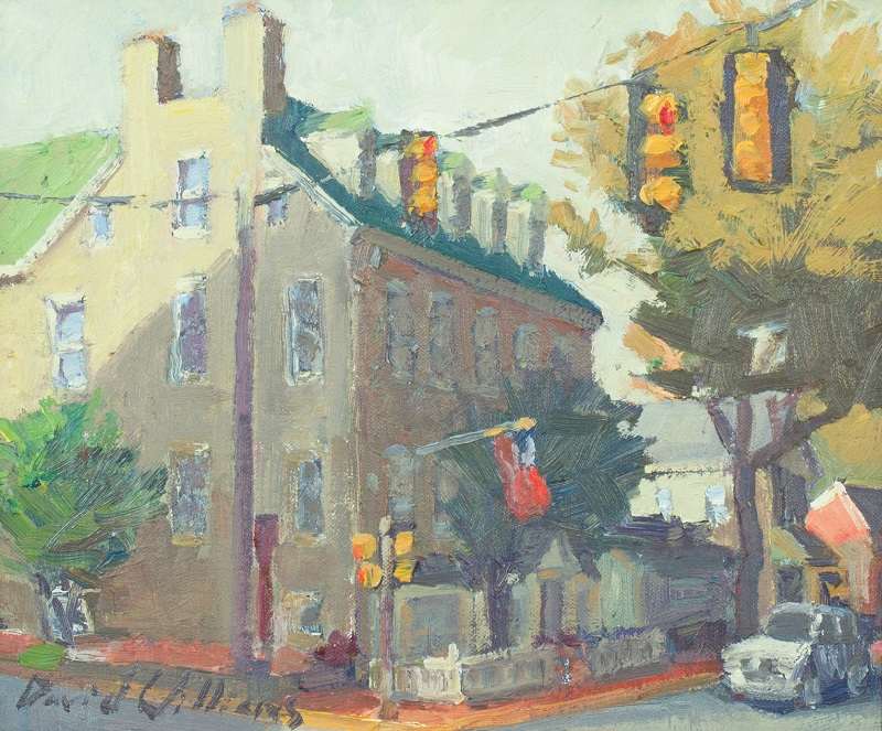 Red Fox, Red Light, Middleburg by David  A. Williams, Image 1.
