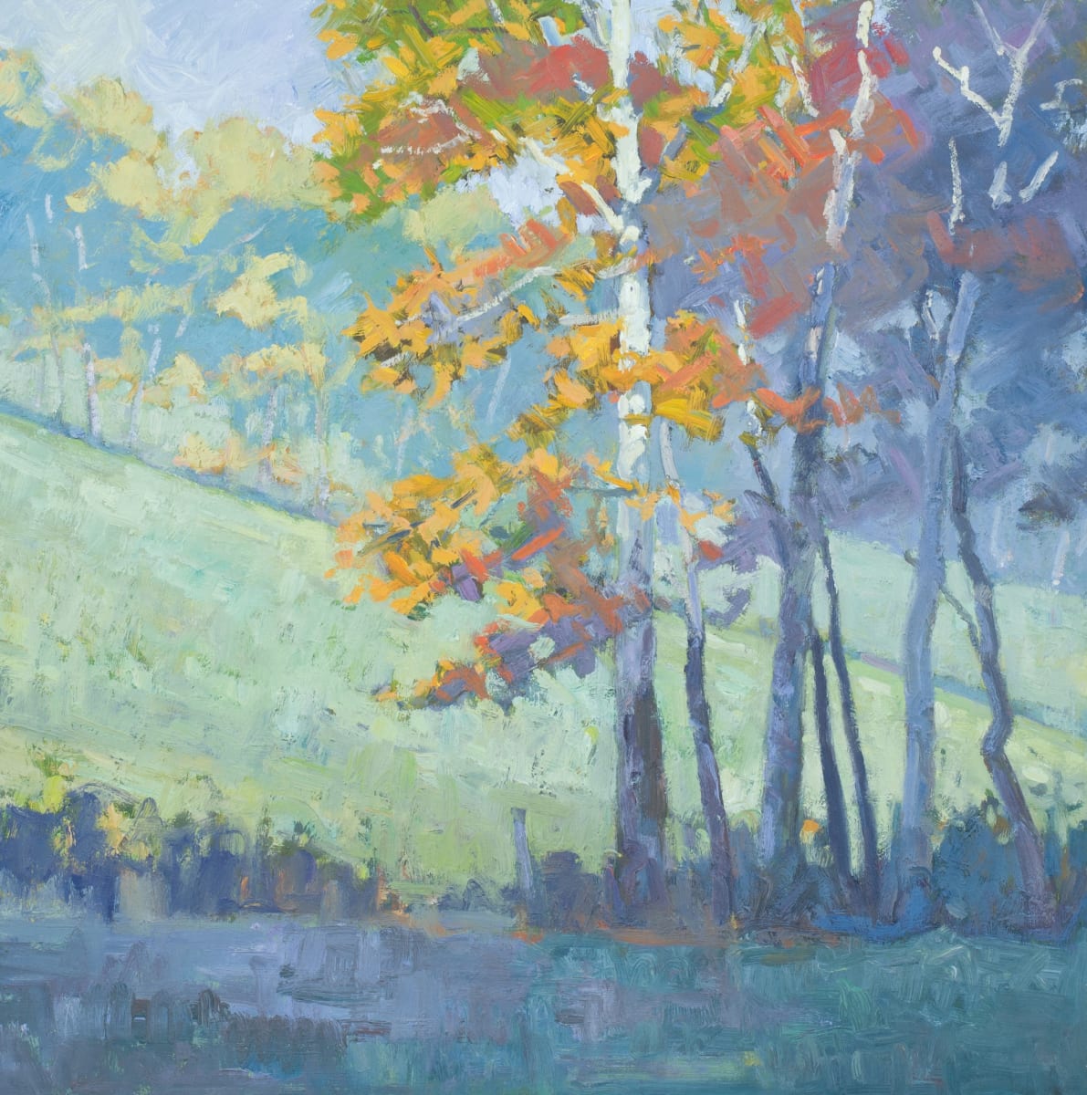 Edge Field Autumn by David Williams 