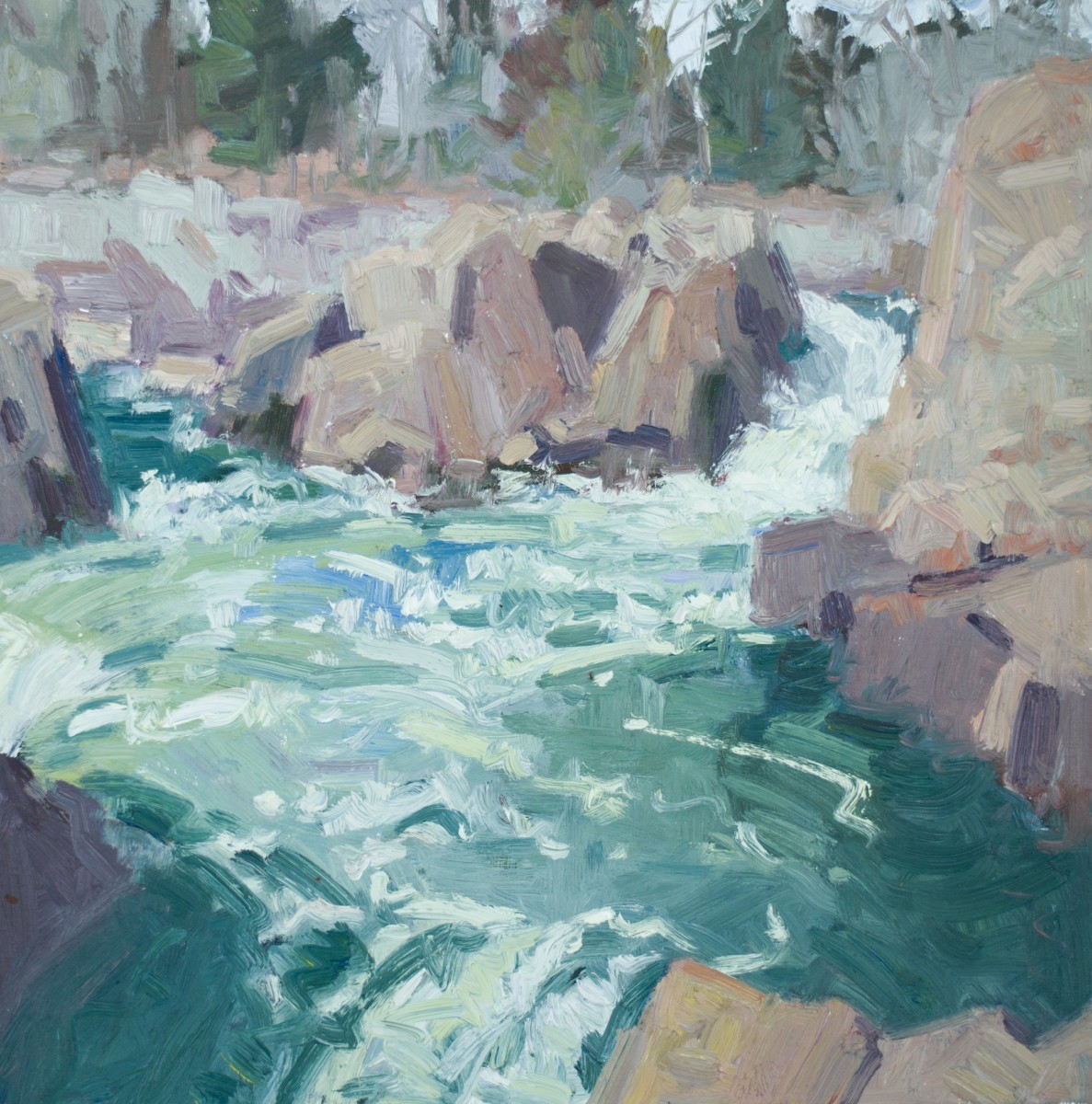 Above the Falls by David  A. Williams, Image 1.