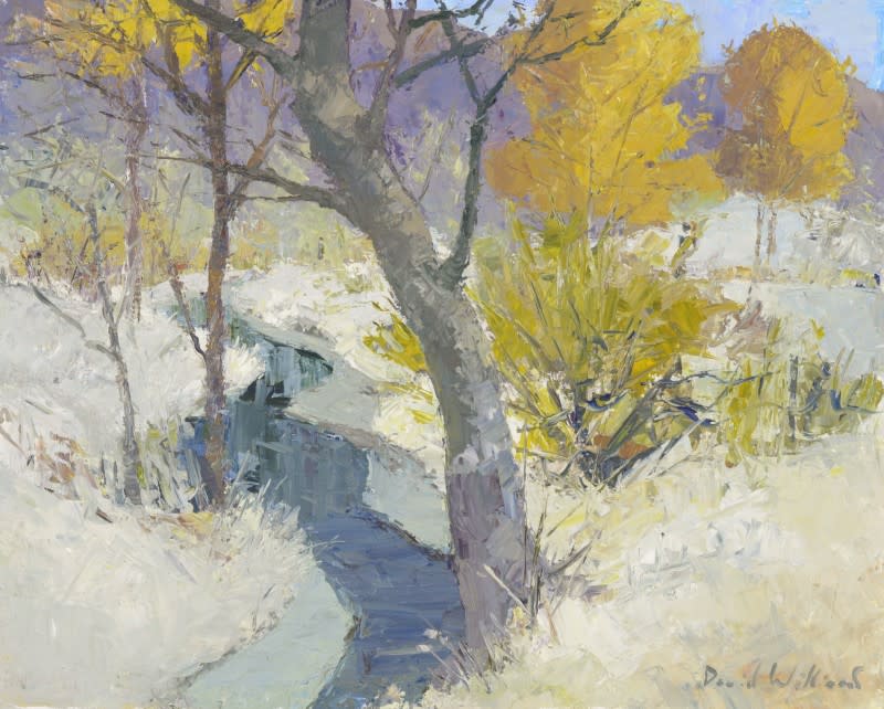 Cobbler Valley Snow by David  A. Williams 