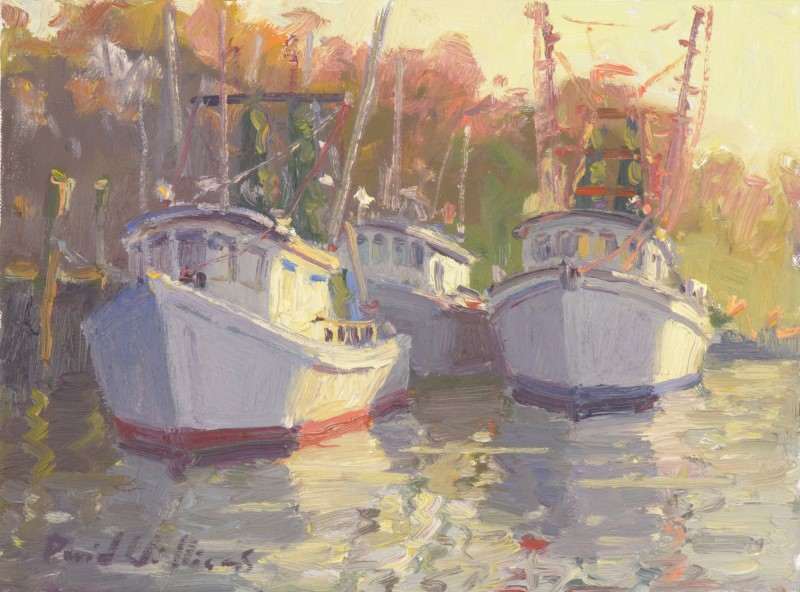 Threes Company, Darien by David  Williams Paintings, Image 1.
