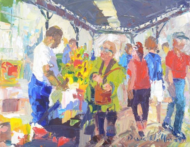 Market Day by David  A. Williams, Image 1.