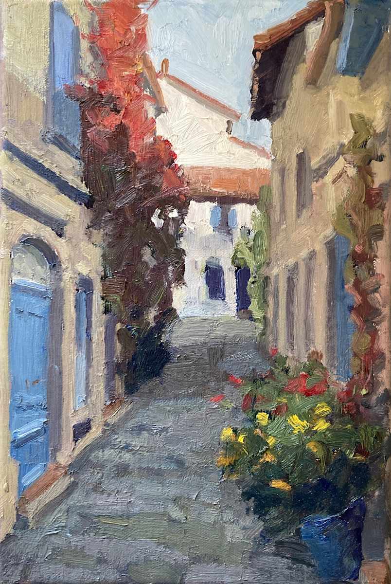 L’ancienne route, Arles by David  Williams Paintings, Image 1.