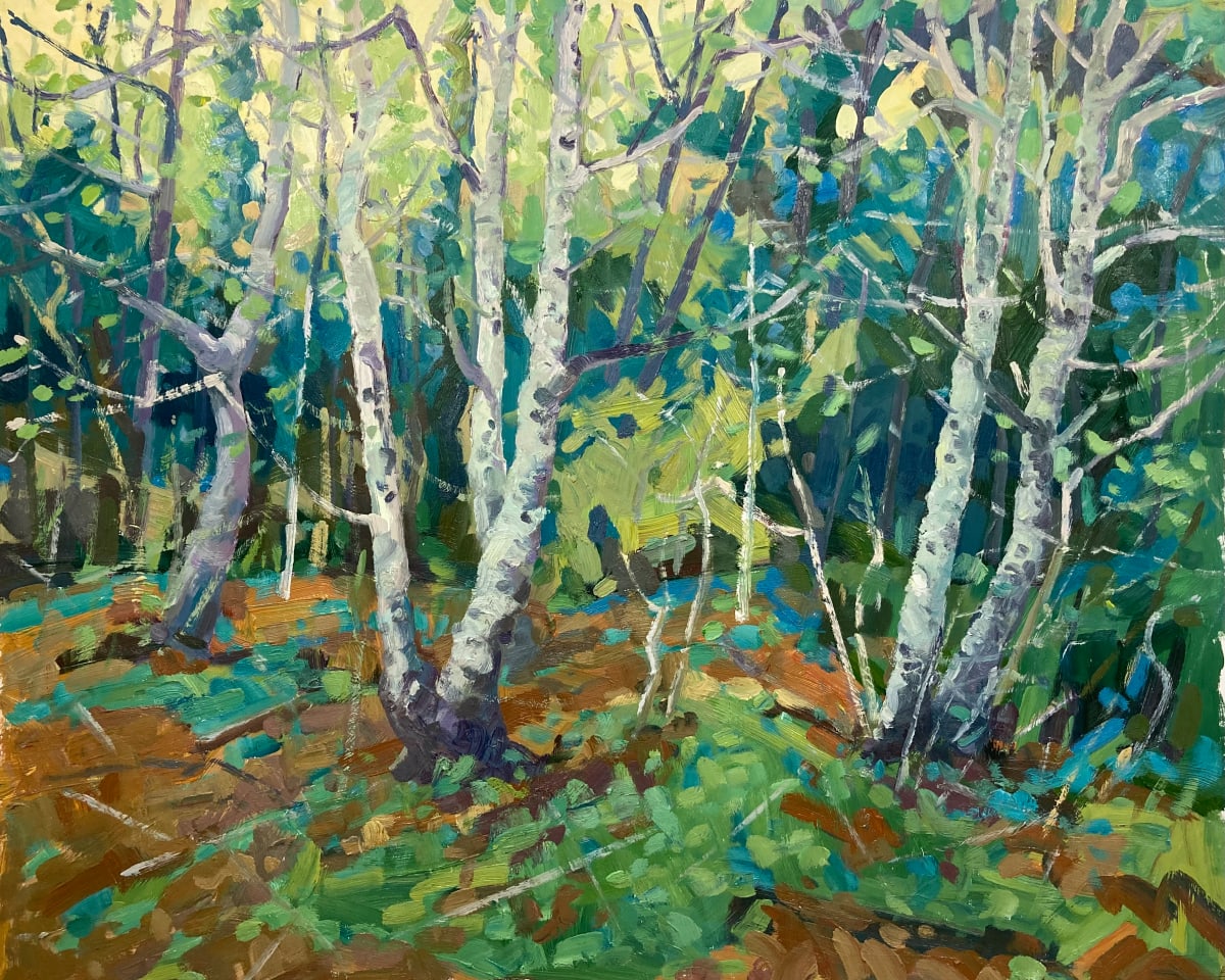 Spirit Trees ..  La forêt de Chateauneuf en Auxois by David Williams 