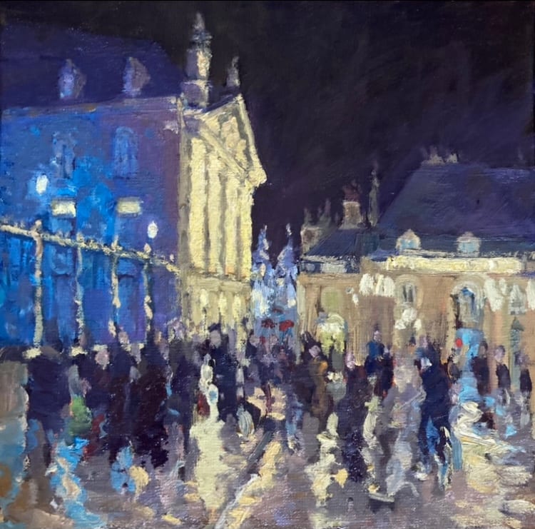 Les lumières de la nuit, Dijon by David Williams 