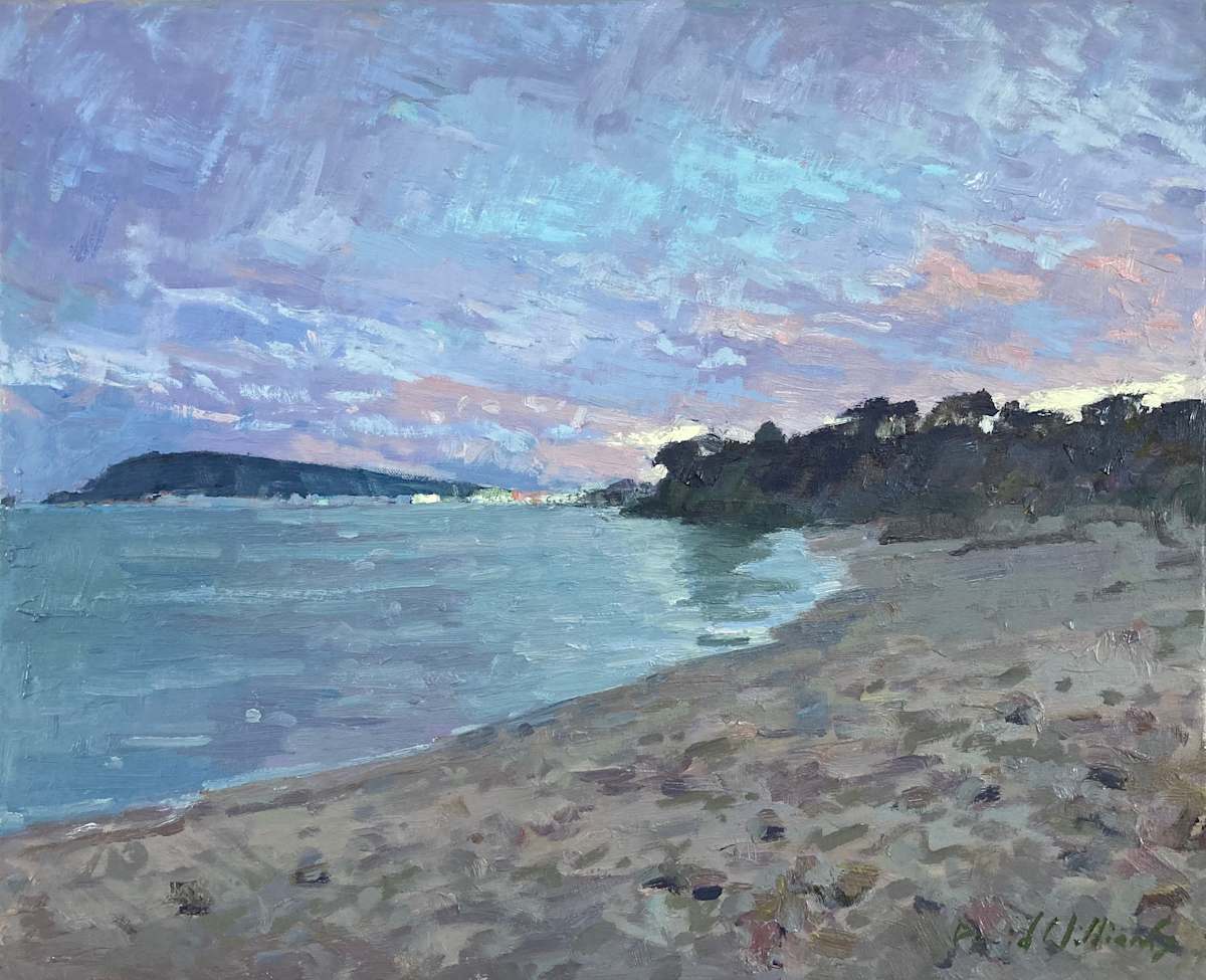 La Plage Portzic by David  Williams Paintings, Image 1.