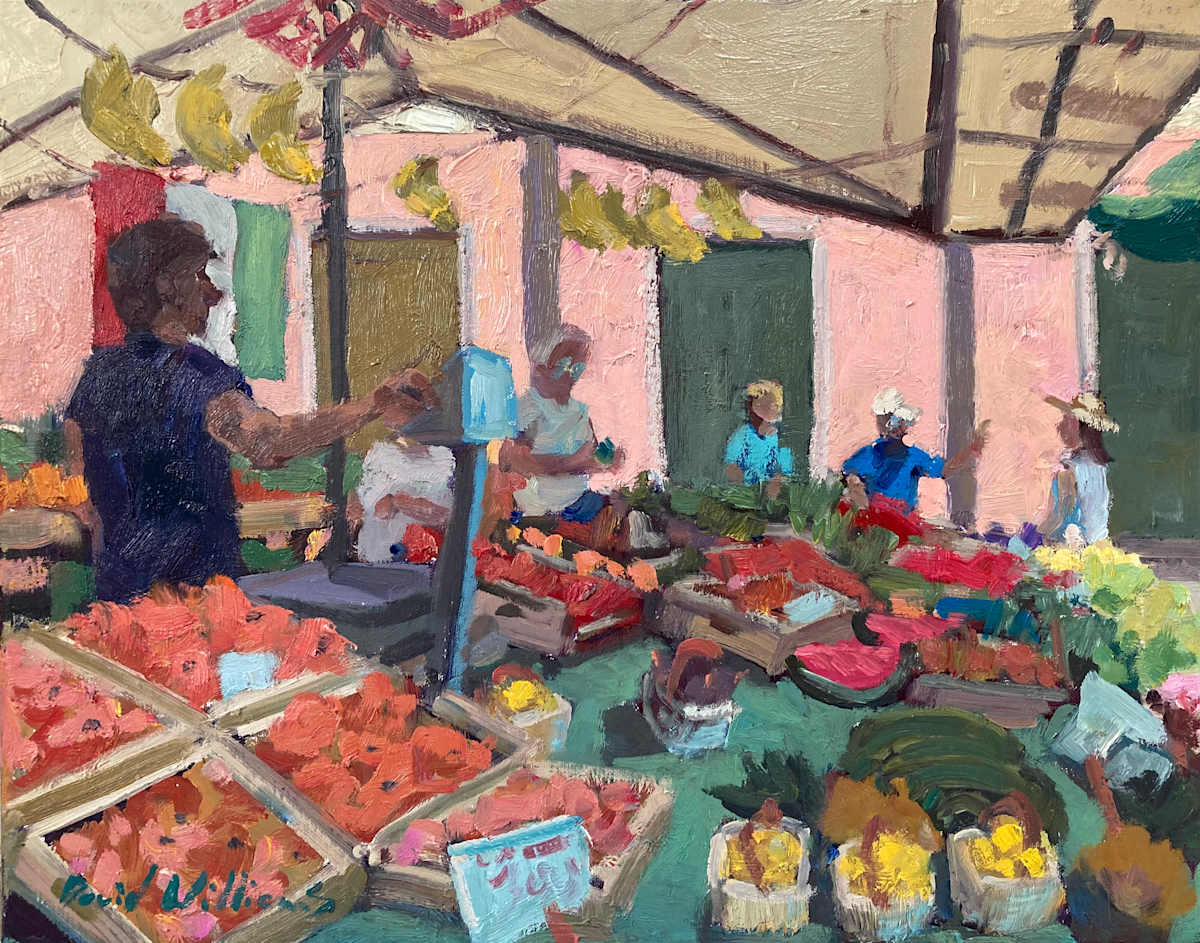 Market Colors Venice by David  Williams Paintings, Image 1.