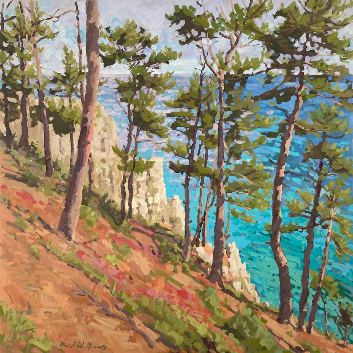 Vers le point du menhir by David  Williams Paintings, Image 1.
